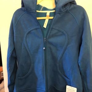NWT lululemon scuba hoodie size 12